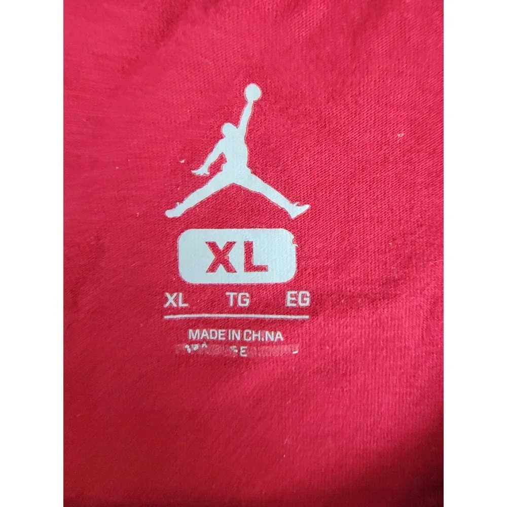 Jordan Brand Spike Lee T-Shirt Mens XL Red 40 Acres BK NY Brooklyn Graphic Tee